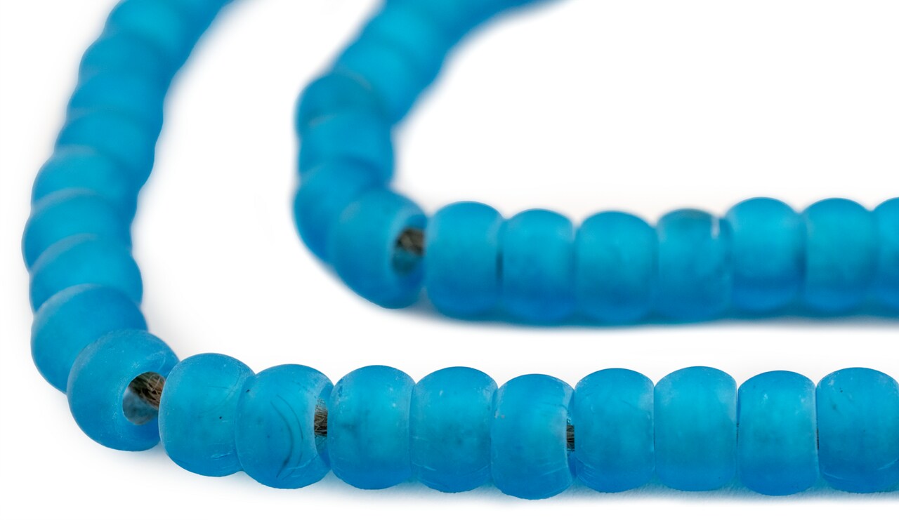 The Bead Chest: Glass Pony Beads: Handcrafted Artisan Jewelry Supplies | Full Strand